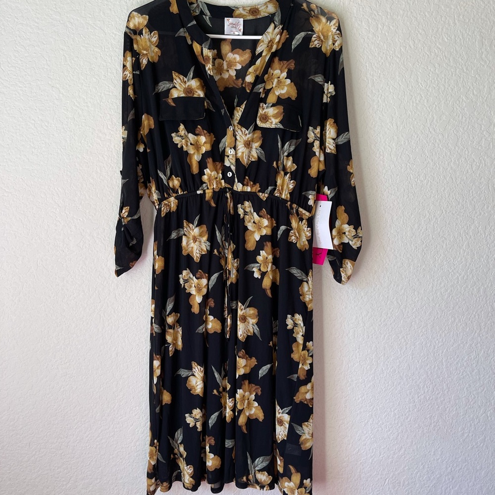NEW! Floral Maternity dress Size XL!!